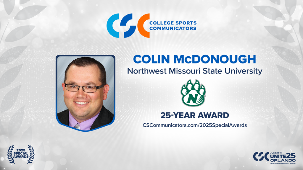 2025 Special Awards Salute: Colin McDonough - 25-Year Award